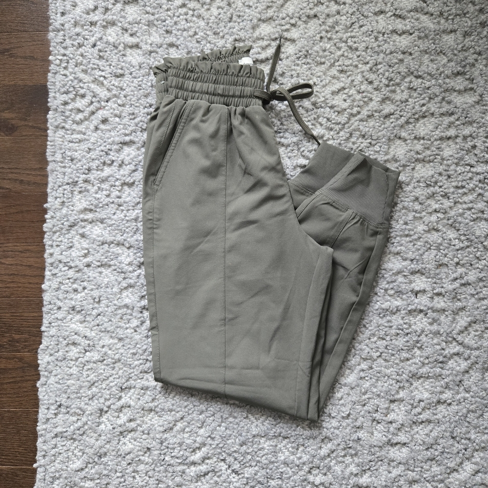 Abercrombie & Fitch Olive Track Pants